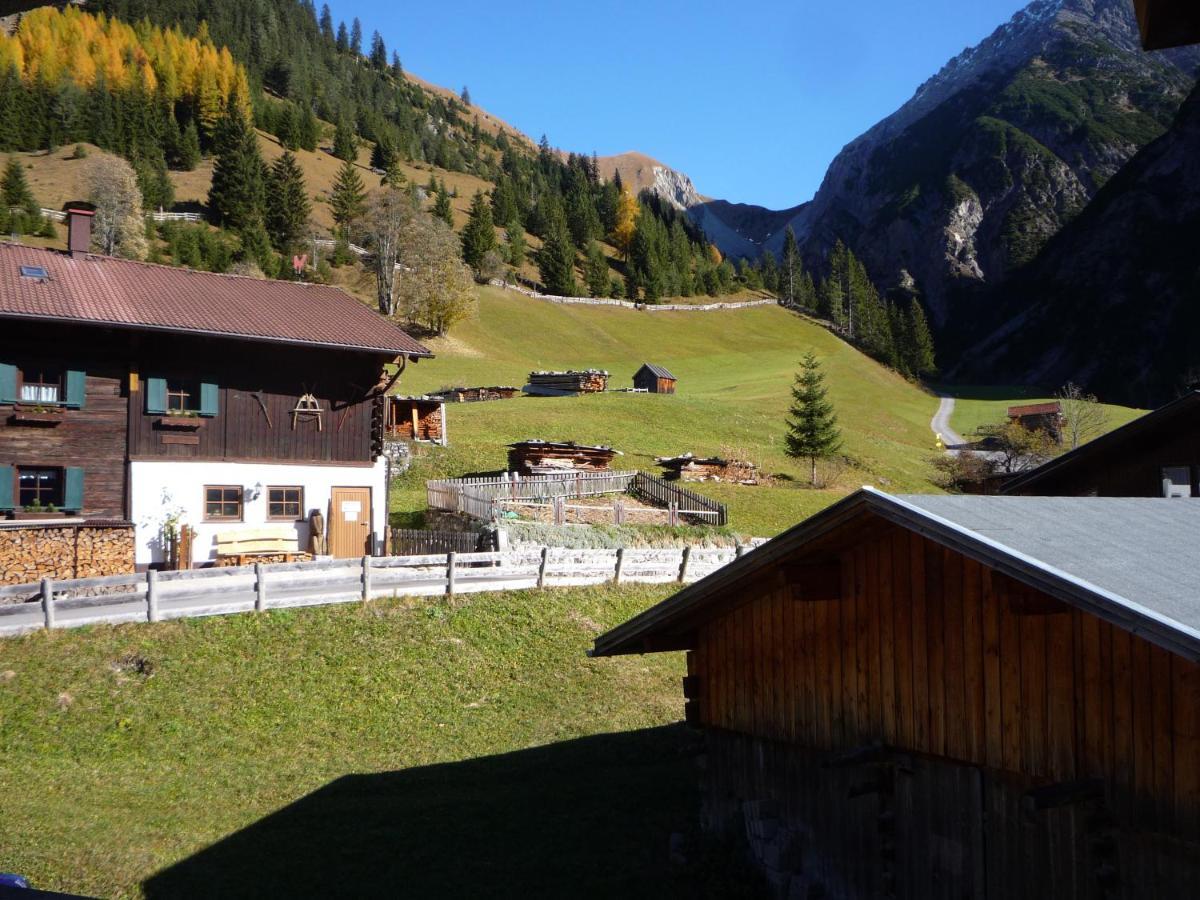 Gasthaus Alpenrose Gramais Exterior foto